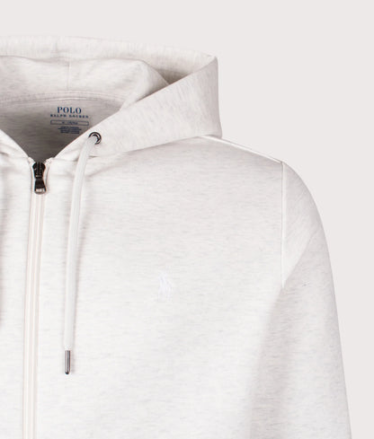 Zip Through Double Knit Hoodie