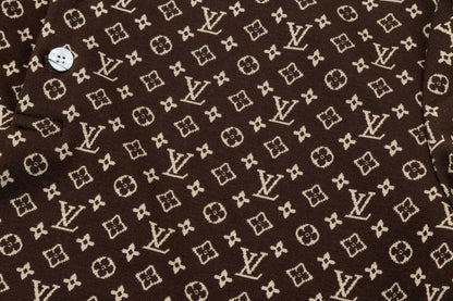 250305 New high quality jacquard fabric POLO shirt