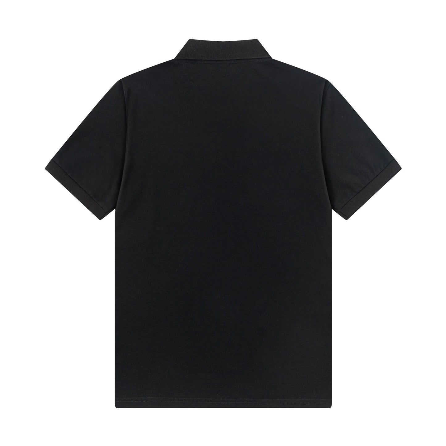 250305 New middle color matching printed polo shirt