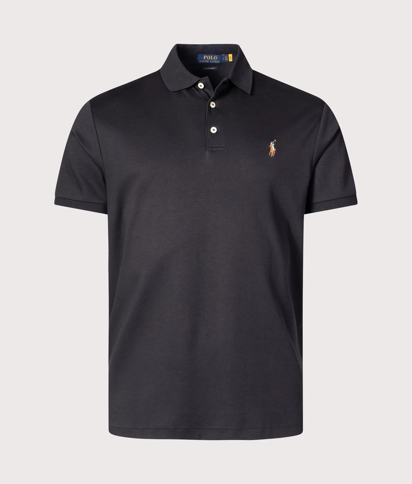 Custom Slim Fit Interlock Polo Shirt