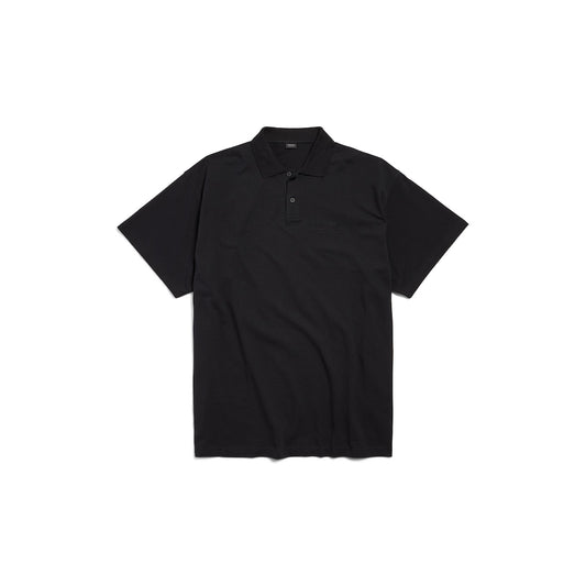 MEN'S BB GARDEROBE POLO IN BLACK
