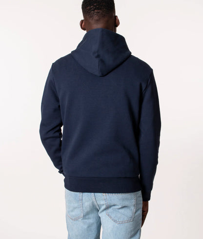 Double Knit Central Logo Hoodie