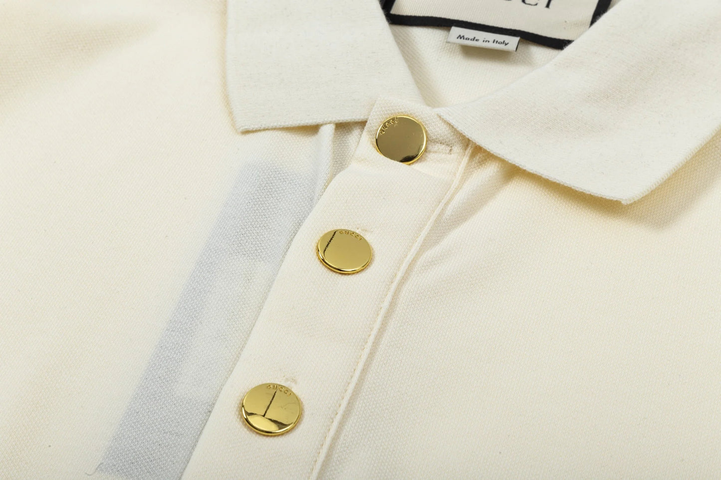250408 New high-quality letter webbing POLO shirt