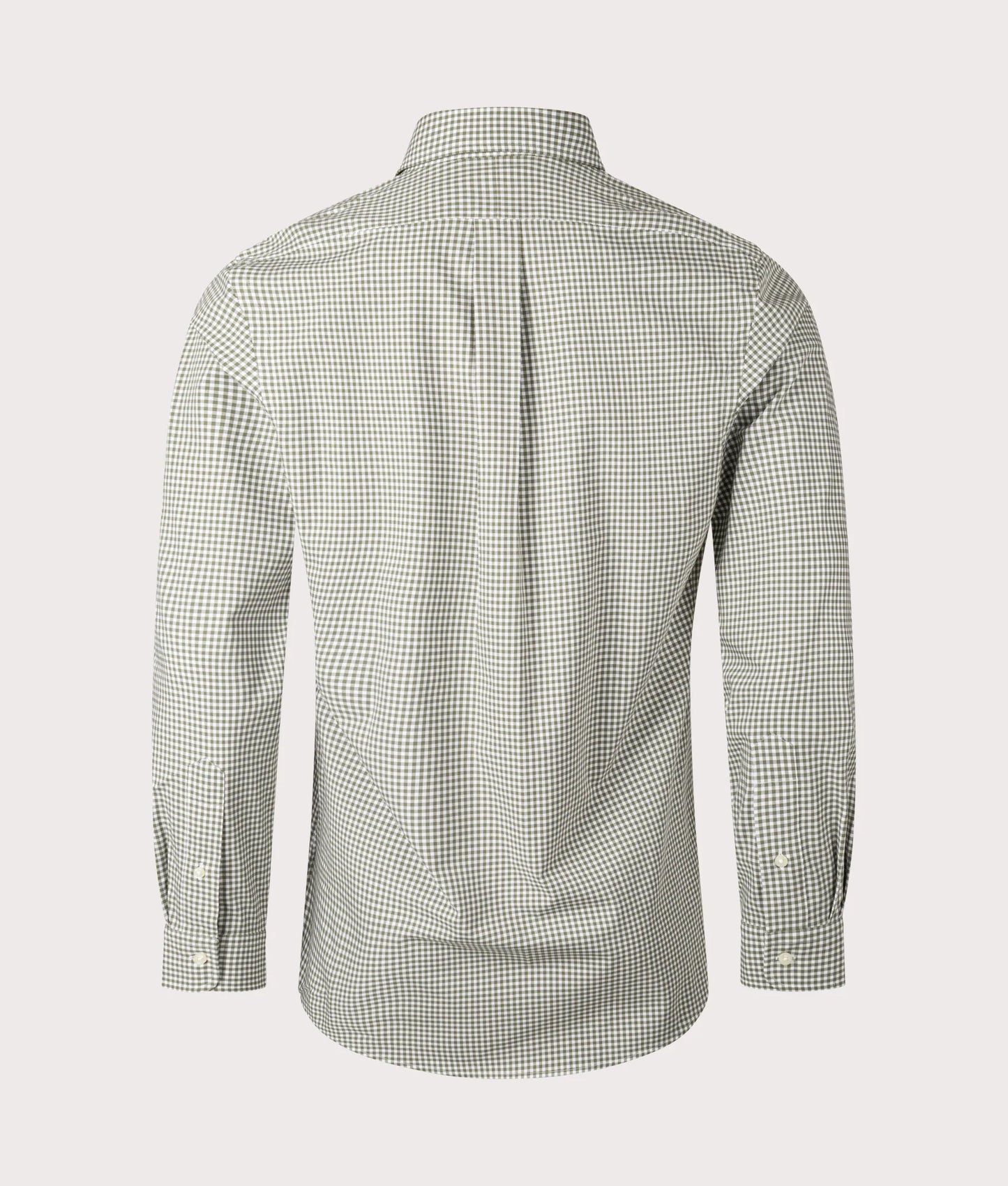 Custom Fit Gingham Poplin Shirt