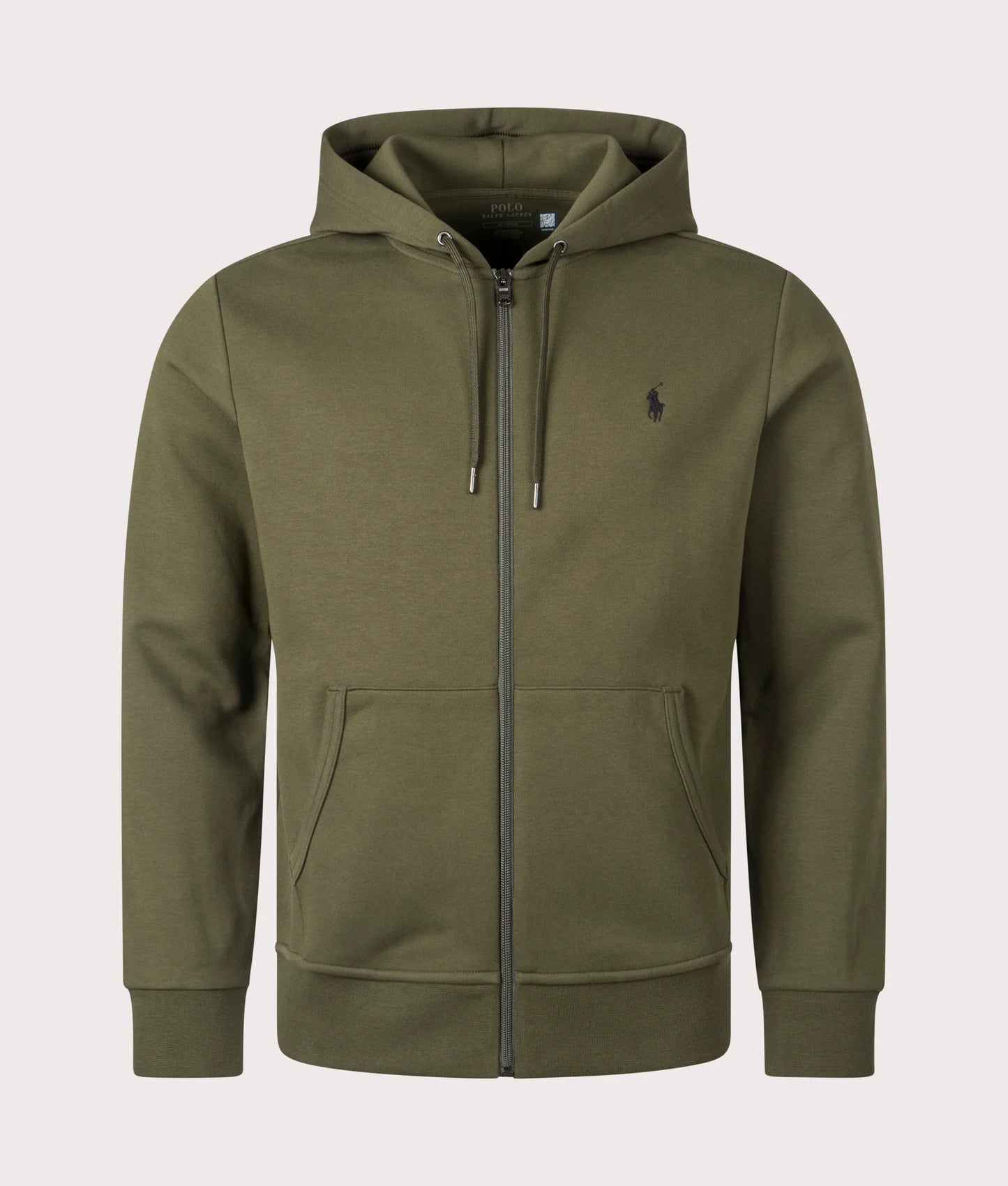 Zip Through Double Knit Hoodie