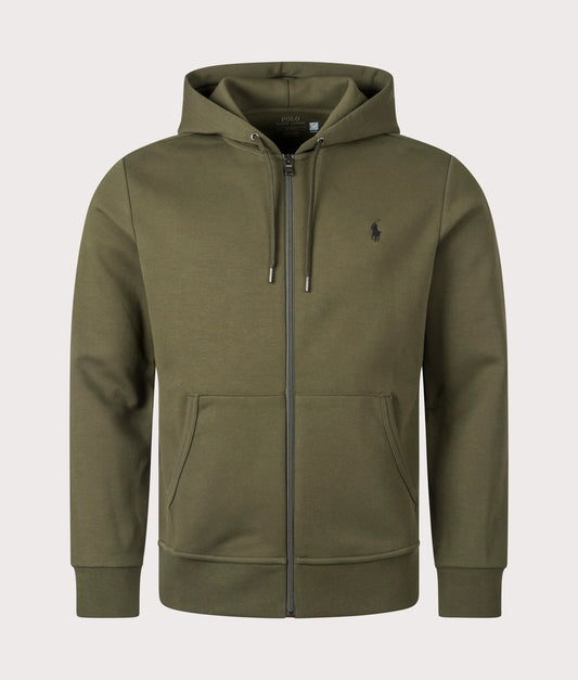 Zip Through Double Knit Hoodie
