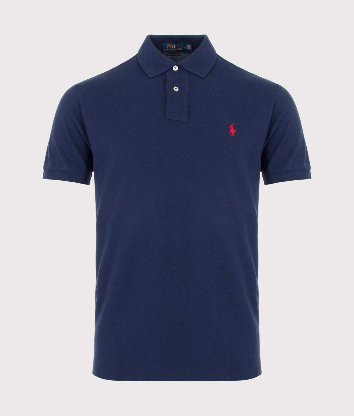 Custom Slim Fit Mesh Polo Shirt