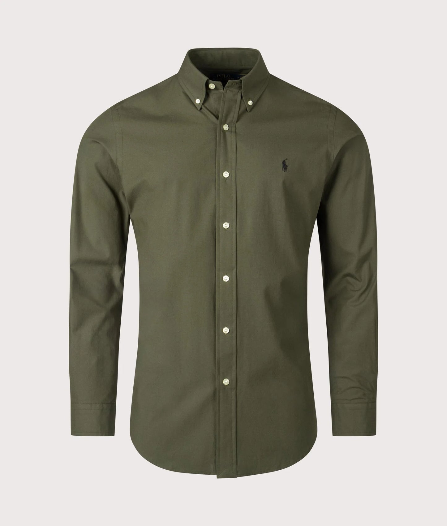 Custom Fit Stretch Poplin Shirt