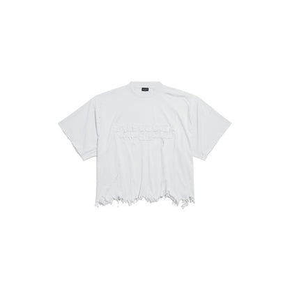 WOMEN'S CROPPED T-SHIRT IN WHITE