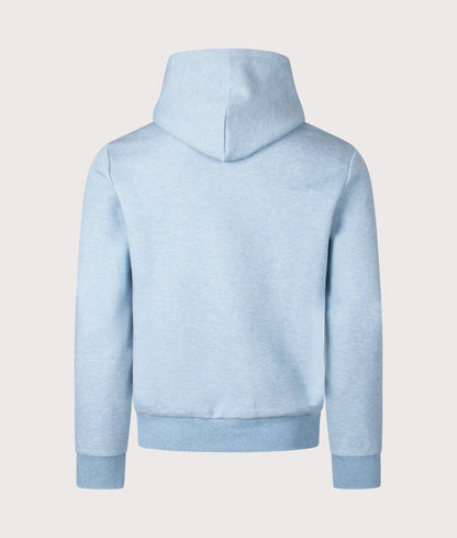 Script Chest Logo Hoodie