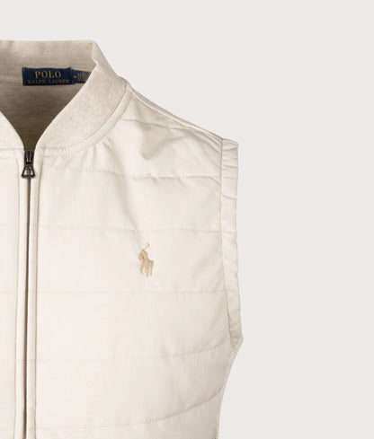 Quilted Hybrid Vest