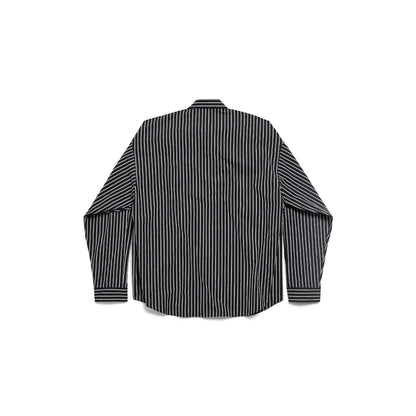 MEN'S FLATGROUND SHIRT IN BLACK/WHITE