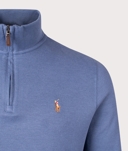 Estate-Rib Quarter Zip Knit