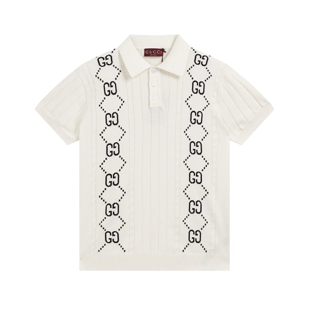 250313 New high quality knit lapel POLO
