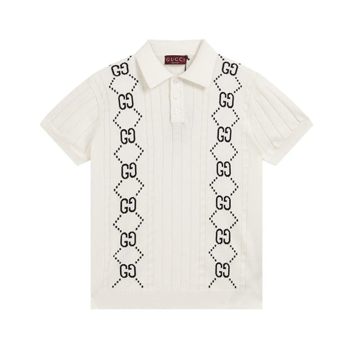 250313 New high quality knit lapel POLO