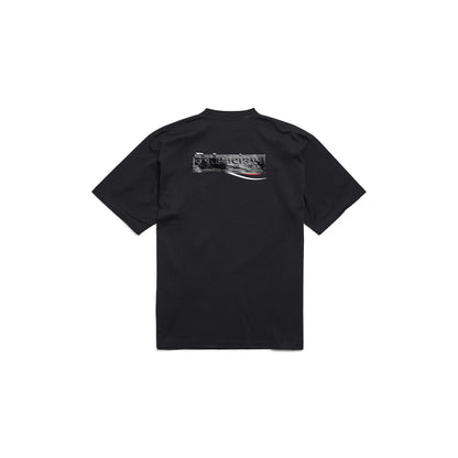 MEN'S GAFFER T-SHIRT LARGE FIT IN BLACK