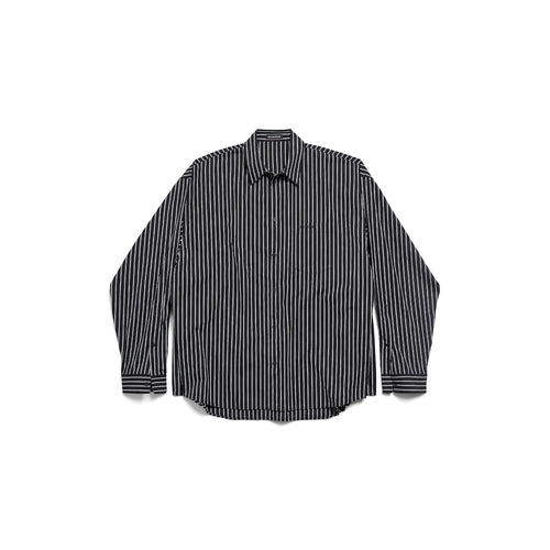 MEN'S FLATGROUND SHIRT IN BLACK/WHITE