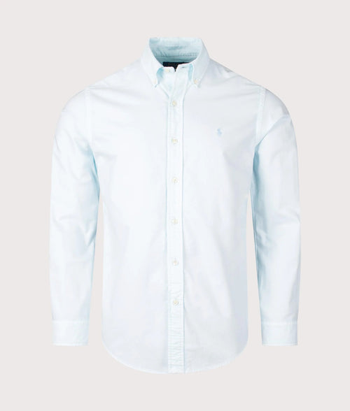 Custom Fit Mineral-Dyed Oxford Shirt