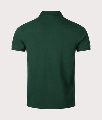Custom Slim Fit Mesh Polo Shirt