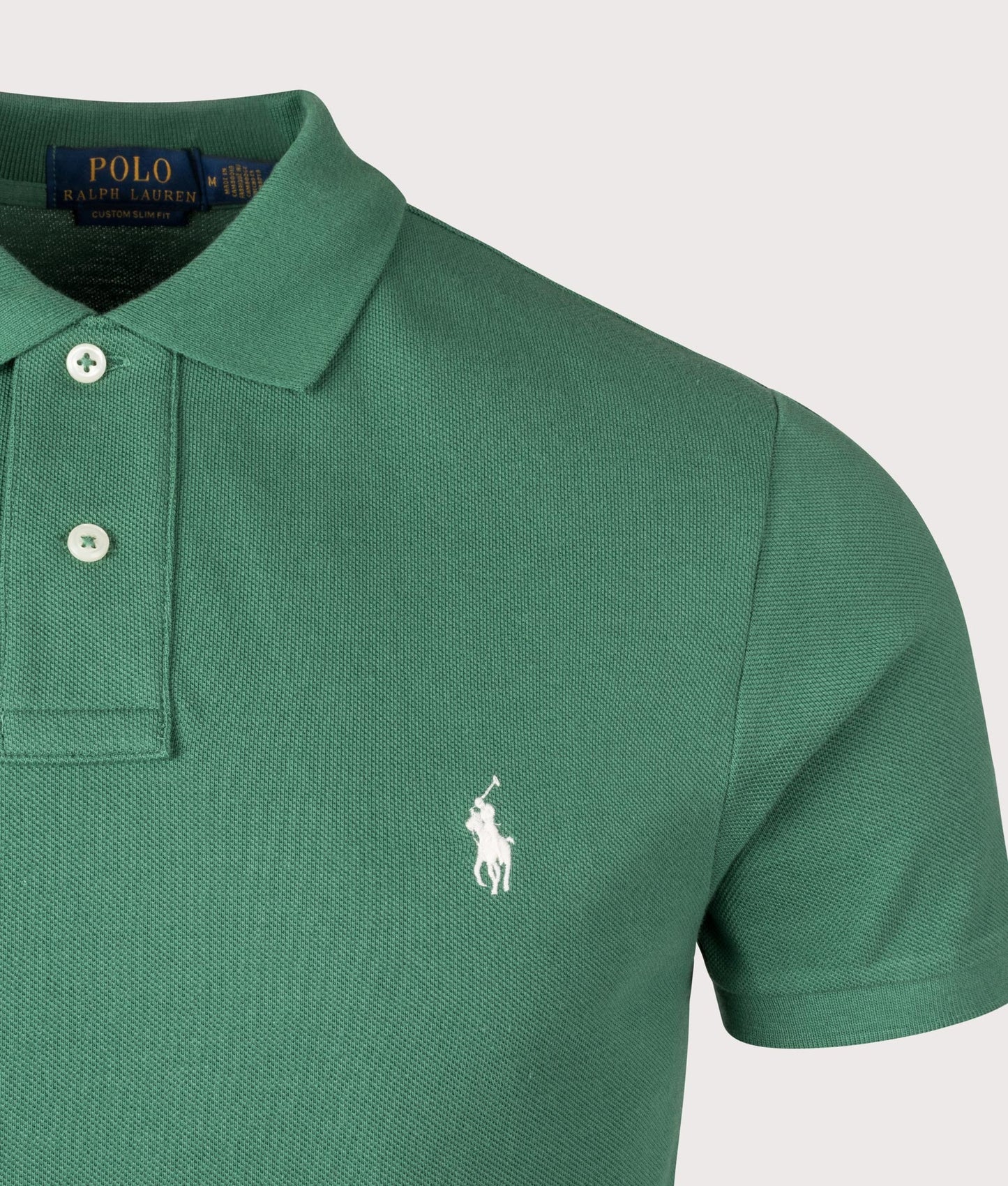 Custom Slim Fit Mesh Polo Shirt