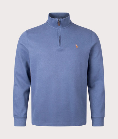 Estate-Rib Quarter Zip Knit