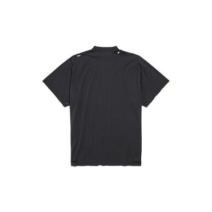 WOMEN'S OPTICAL T-SHIRT OVERSIZED IN BLACK/WHITE