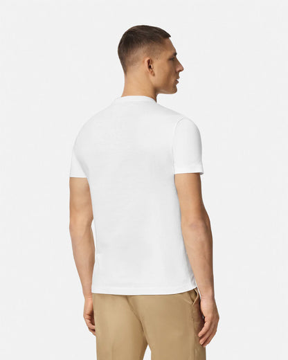 Box Letters Print T Shirt