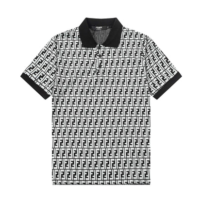250305 New high quality jacquard fabric POLO shirt