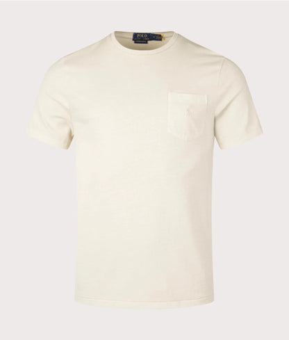 Custom Slim Mineral-Dyed Pocket T-Shirt