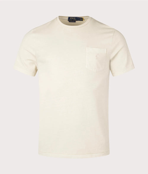 Custom Slim Mineral-Dyed Pocket T-Shirt