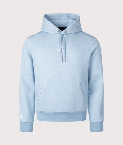 Script Chest Logo Hoodie