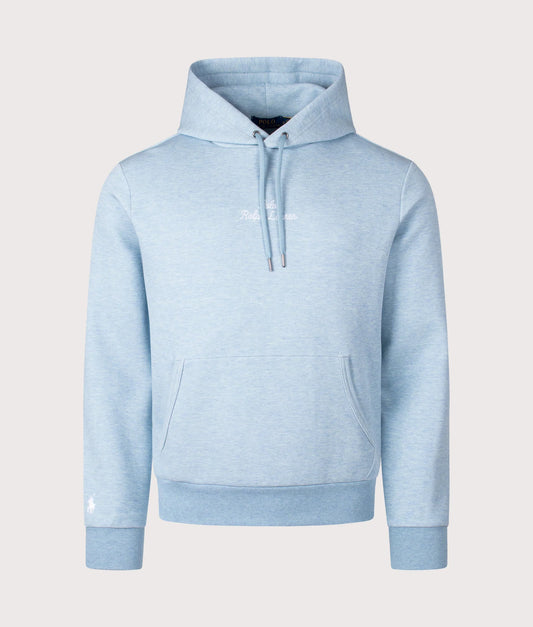 Script Chest Logo Hoodie