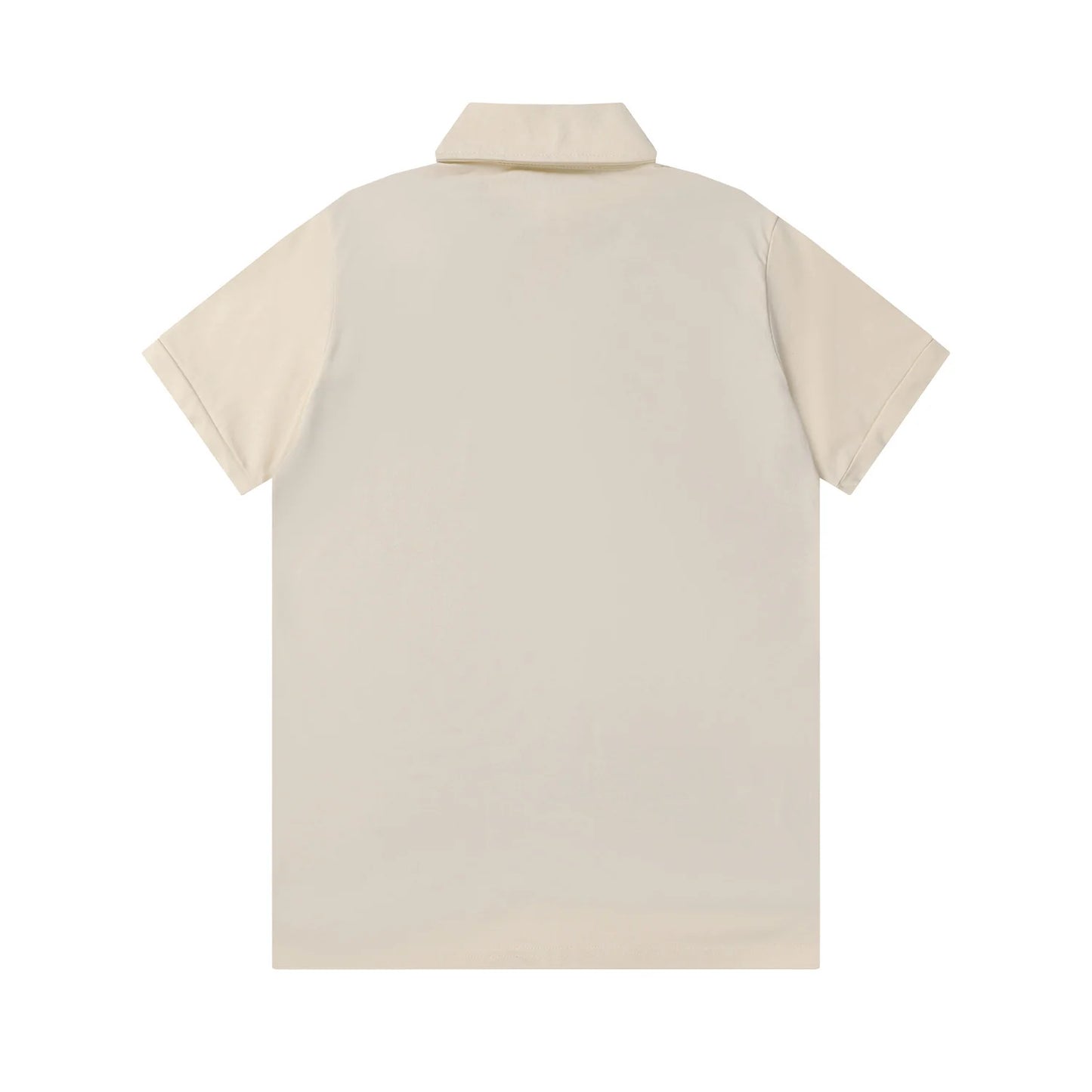 260421 New high-quality knitted jacquard lettered Polo shirt