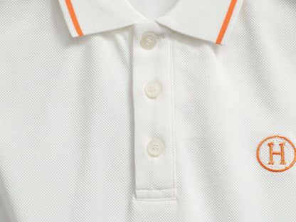 260113 New high-quality classic embroidered polo