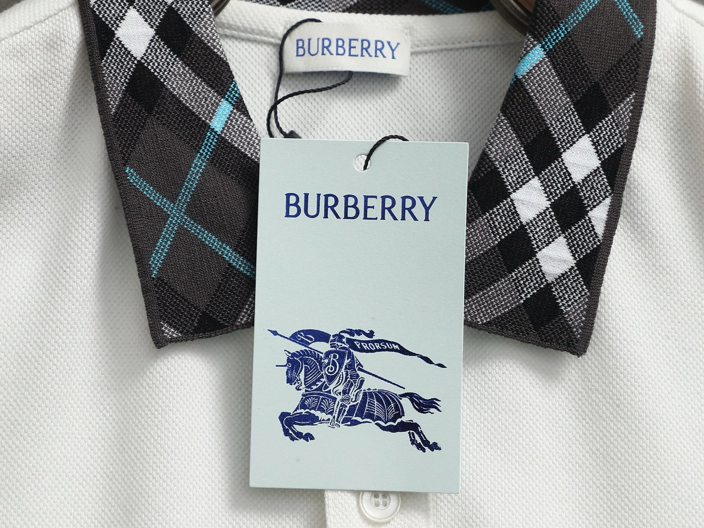 260113 New high-quality classic check-patterned woven collar polo
