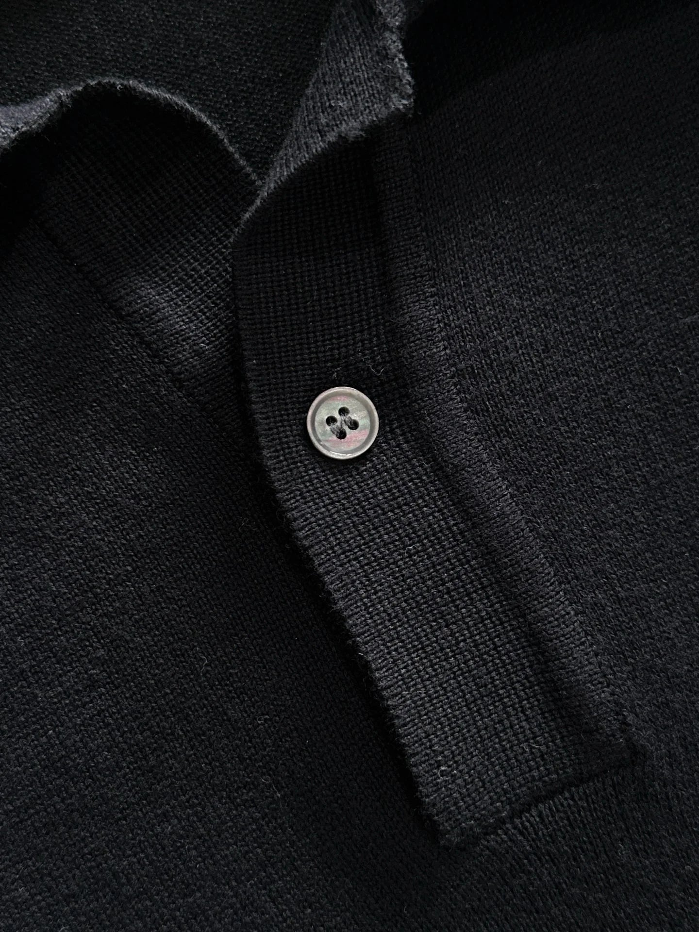 260511 New high-quality combed cotton yarn knitted polo shirt