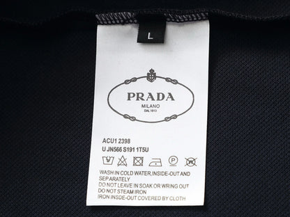 260113 New high-quality towel collar polo with triangular logo