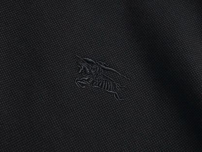 260113 New high-quality classic check-patterned woven collar polo