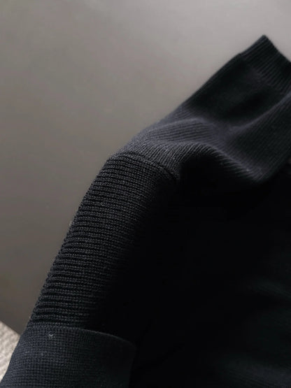 260511 New high-quality combed cotton yarn knitted polo shirt