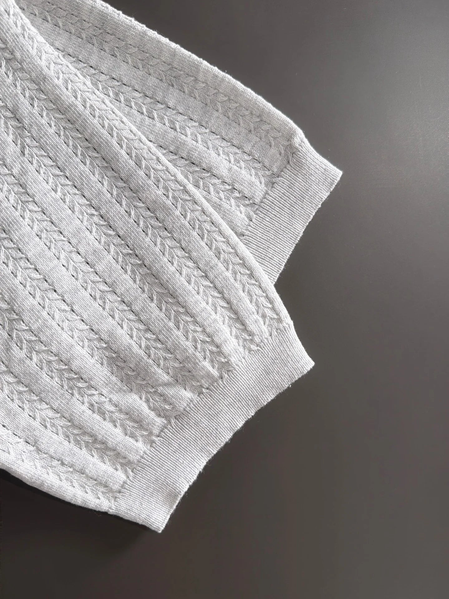 260511 New high-quality combed cotton yarn knitted polo shirt