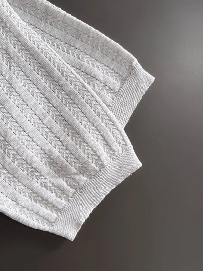 260511 New high-quality combed cotton yarn knitted polo shirt